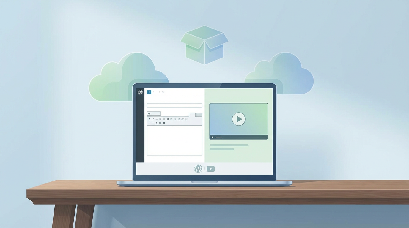 Dropbox vagy Google Drive videó beágyazása WordPressbe